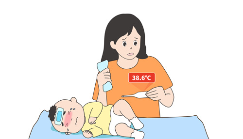 體溫38°C+，物理降溫要用溫毛巾還是冷毛巾？